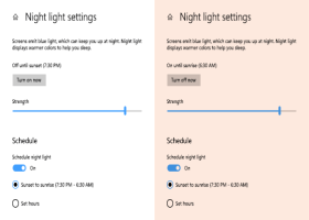 Comfort your eyes with the Night Light section